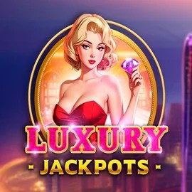 Luxury Jackpots logo – Jackpots by Triple Cherry at Magius Casino