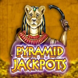 Pyramid Jackpots online game logo by King Show Games on magriotis.gr