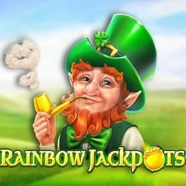 Rainbow Jackpots logo by Red Tiger Gaming Magius Casino