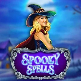 Spooky Spells slot visual from Novomatic available on magriotis.gr
