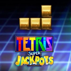 Tetris Super Jackpots by WMS, showcased at magriotis.gr – game logo